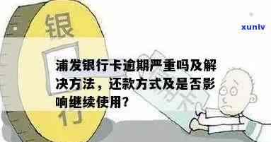 浦发信用卡逾期问题严重性全面解析：影响、后果及解决方案一文看清