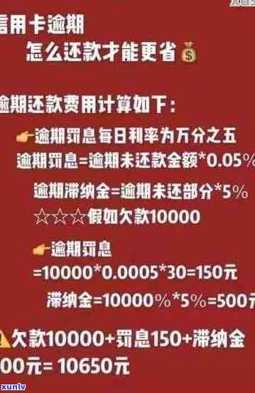 信用卡逾期利息金额计算