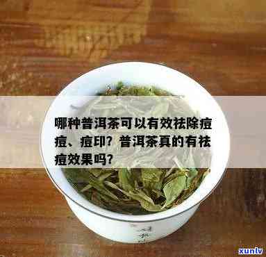 痘痘困扰？普洱茶是否是你肌肤的救星？