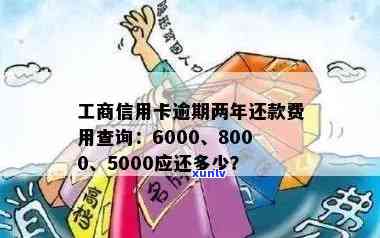 工商信用卡逾期六十天怎么办：2021年逾期6000元两年还款详情