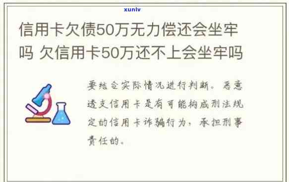 欠邮政信用卡60000无力偿还，是否会坐牢？