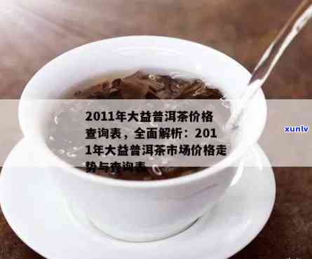 04年大益普洱茶一饼的市场价格分析：专家解读普洱茶行情