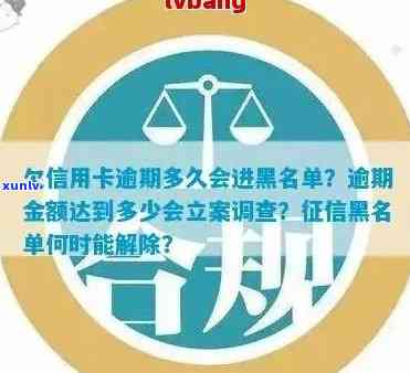 信用卡逾期多久会被列入黑名单？逾期后如何解除黑名单状态及避免影响信用？