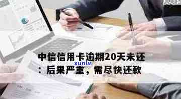 中信信用卡逾期解决全攻略：如何规划还款、影响及避免逾期风险