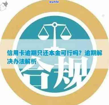 逾期还款后仅还本金是否可行？信用卡还款策略详解