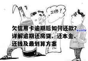 欠信用卡逾期后怎么还本金与钱最划算，逾期的信用卡还款方式解析