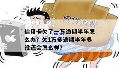 信用卡逾期一万多半年该怎么办？解决 *** 全面解析