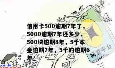 信用卡逾期5000以下的