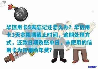 华信用卡还款逾期五天，我该如何处理？了解解决方案和应对策略