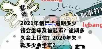 '2021年信用卡逾期多久会坐牢及其它相关信息'