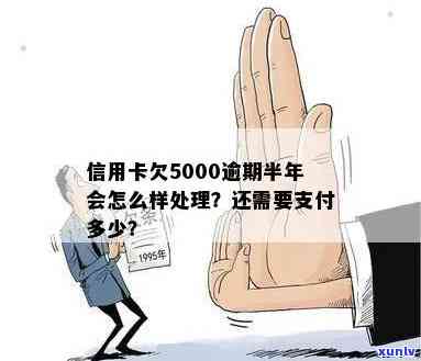 信用卡欠5000逾期不还怎么处理最有效？