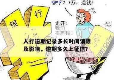 人行逾期记录影响：多长时间？