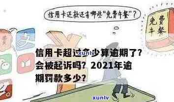 2021年信用卡逾期几天：何时上、何时被罚款、如何计算、是否会被起诉