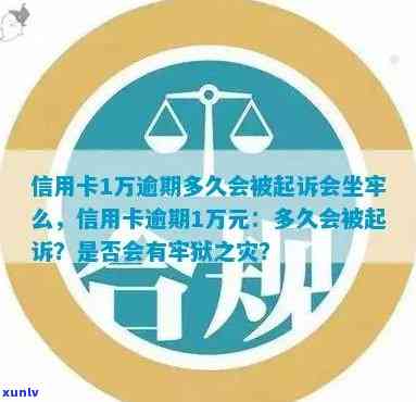 信用卡1万块钱逾期3个月坐牢吗？逾期3个月欠银行信用卡1万会被起诉吗？