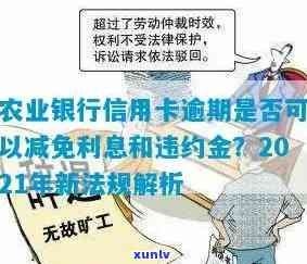 2021年农业银行信用卡逾期新规定：如何应对、影响及解决办法全面解析