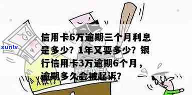 信用卡逾期还款超过6万，银行可能采取的法律行动及逾期期限解答