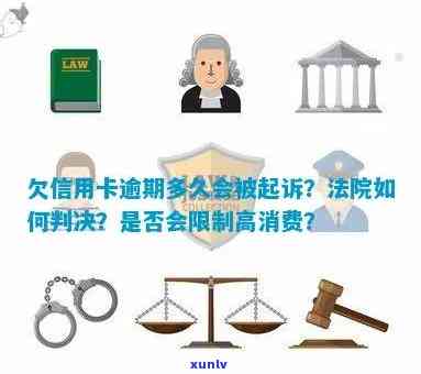 欠信用卡逾期多久会被起诉：法律后果、限制高消费与判刑