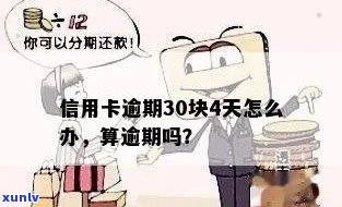 超过30天信用卡逾期