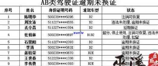 欠信用卡挂网追逃：审验驾驶证、处理 *** 与查询名单