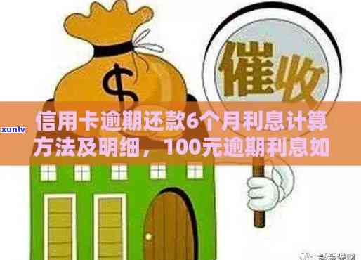 逾期一年后，100元信用卡还款计算及利息分析