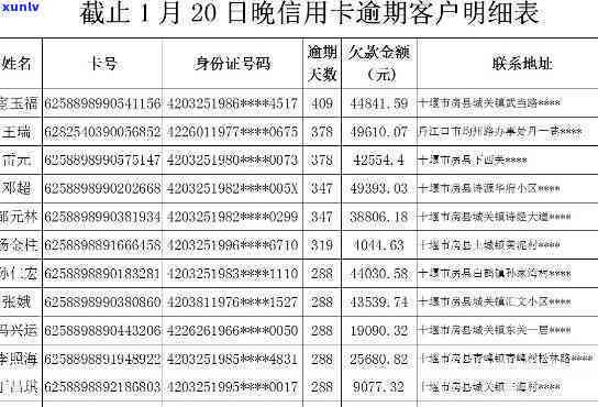 舞钢市信用卡逾期