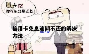 信用卡免息逾期不还