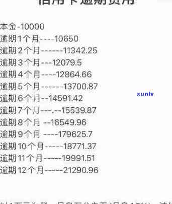 信用卡逾期还款多少利息