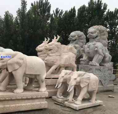 湖南汉白玉石雕貔貅大象狮子生产厂家