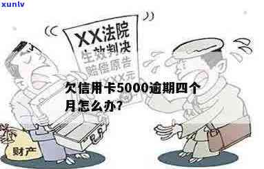 新信用卡欠款5000元，已经逾期四个月，有什么解决策略吗？