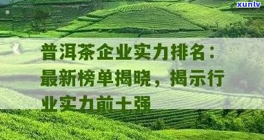 普洱茶叶上市公司一览：全面了解中国茶叶行业的领军企业