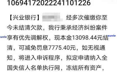 兴业信用卡逾期坐牢案例