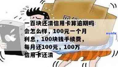 信用卡逾期一年100元还款明细及可能的影响全面解析