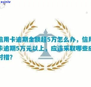 信用卡额度逾期五万以上如何解决？全面指南助你应对逾期问题