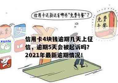 2021年信用卡逾期4天：400元逾期五天，4块钱逾期几天上