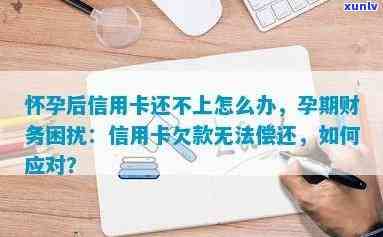 怀孕期间信用卡还款困境应对策略：解决 *** 和建议