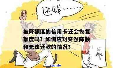 信用卡额度降低的突然情况及恢复策略：行为、使用、还款注意事项