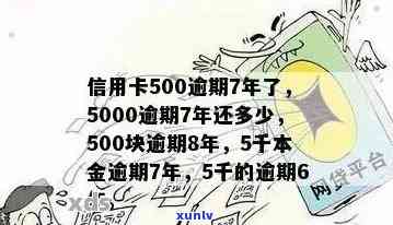 信用卡500逾期7年了怎么办？