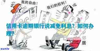 信用卡逾期未还，银行拒绝减免利息，该如何应对？