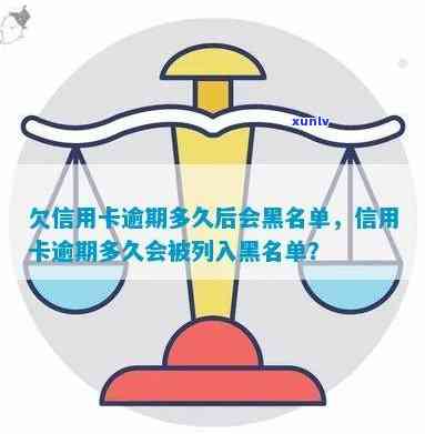 信用卡逾期后多久会被列入黑名单的探讨与分析