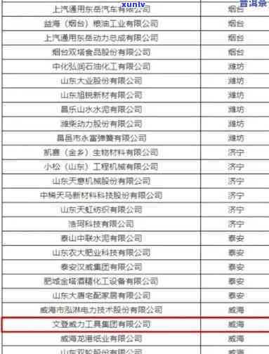 山东优质茶叶公司排行榜：探索本土普洱茶实力与特色