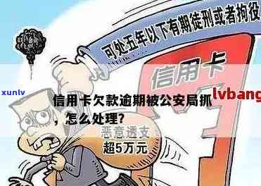 信用卡逾期被警察抓后的后果及应对措：了解详细情况，避免信用受损