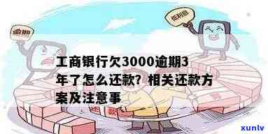 工商银行信用卡3000元逾期三年后的有效处理策略