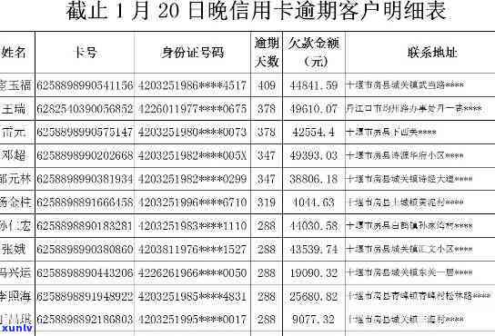 建始县信用卡逾期