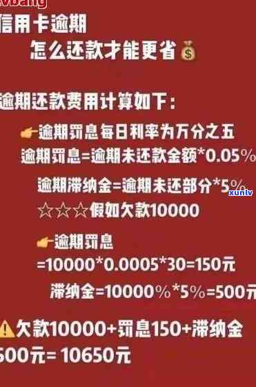 信用卡逾期利息计算 *** 及具体金额，如何避免逾期还款？