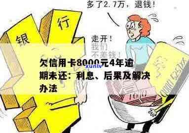 信用卡欠款8千，逾期后如何解决还款问题和信用修复？