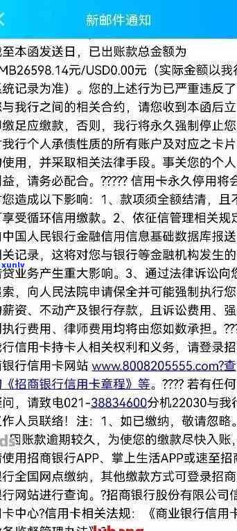 招商银行信用卡逾期5天处理全解析：信用记录影响及后果不容忽视