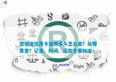 想知道信用卡逾期多久怎么查，查询记录，查出来具体时间。