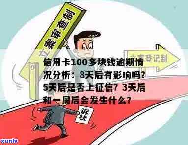 信用卡逾期8天100多元会产生什么后果？如何解决逾期问题并避免信用损失？