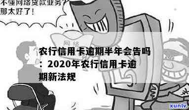 农行信用卡逾期半年了怎么办？2020年新法规如何处理？