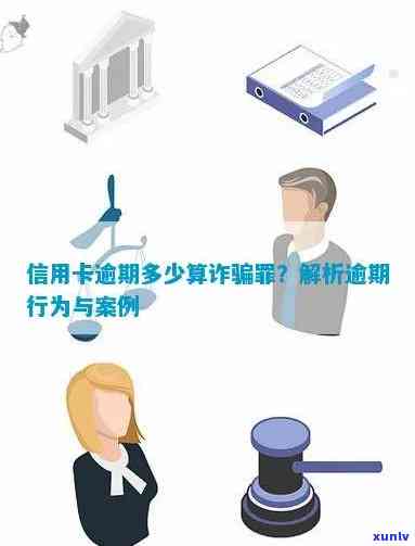 信用卡逾期好久算诈骗罪：时间、案例与行为解析